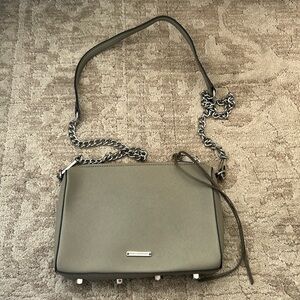 Gray Rebecca Minkoff Crossbody Purse
